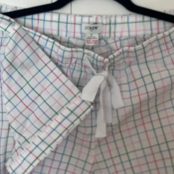 J. Crew Multicolor Plaid Pajama Set New with Tags - Picture 10 of 10
